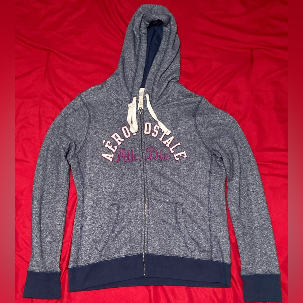 Aeropostale Blue/Purple Hoodie size XL